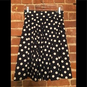 Amanda + Chelsea Polka Dot Swing Skirt